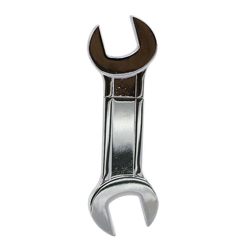 Металлическая флешка 2 Wrench гаечный ключ, серебристая фото 10